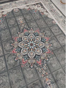 فرش ماشینی 700 شانه طرح رومیسا