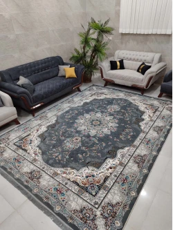 فرش ماشینی 700 شانه طرح شایلین