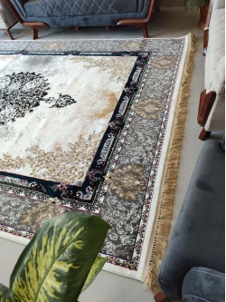 فرش ماشینی 500 شانه طرح آراز