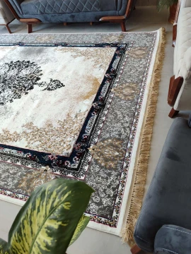 فرش ماشینی 500 شانه طرح آراز