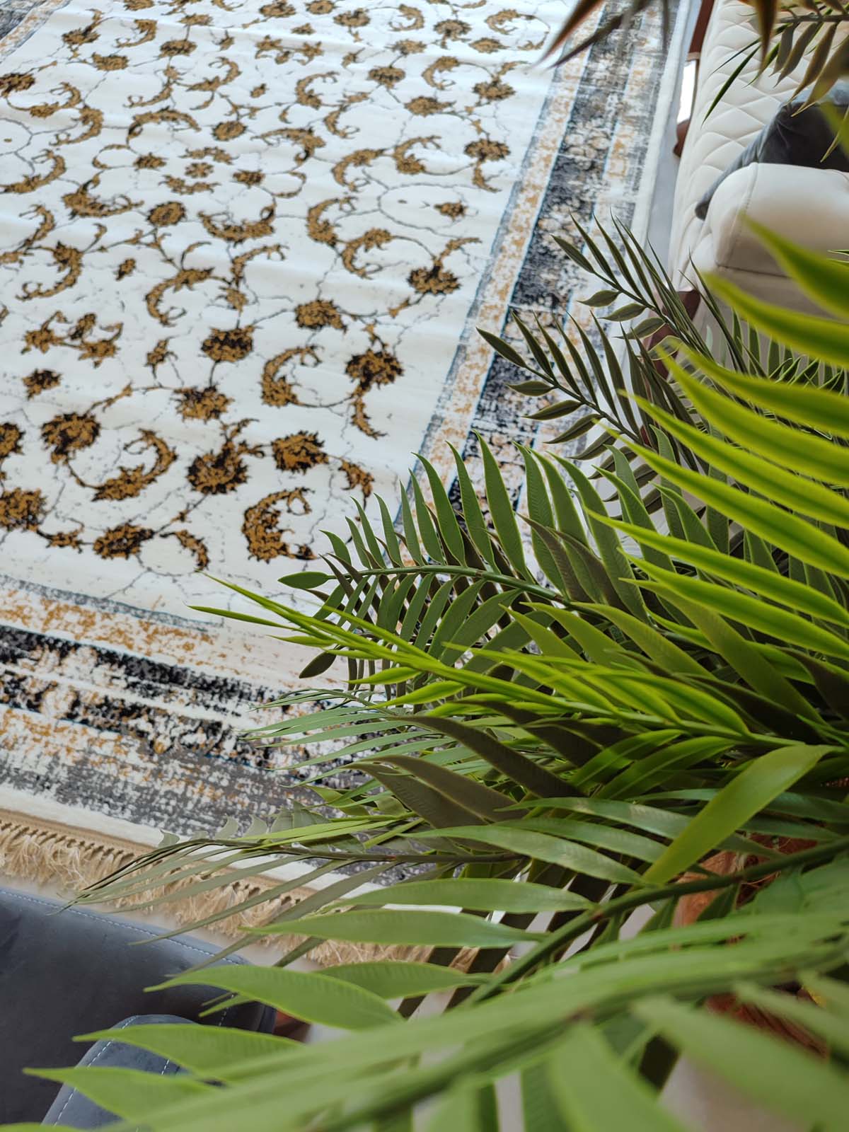 فرش ماشینی 500 شانه طرح کویر