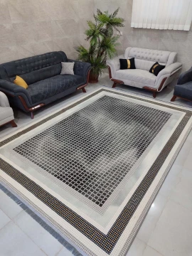 فرش ماشینی 500 شانه مدرن برجسته 210