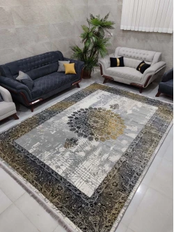 فرش ماشینی 500 شانه مدرن برجسته 215