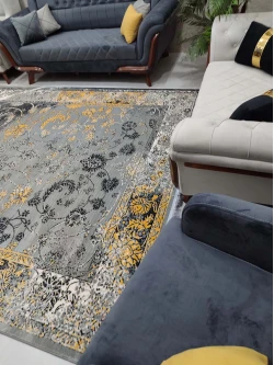 فرش ماشینی 500 شانه مدرن برجسته 245