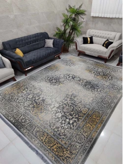 فرش ماشینی 500 شانه مدرن برجسته 255 