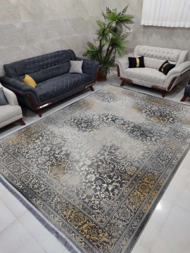 فرش ماشینی 500 شانه مدرن برجسته 255 