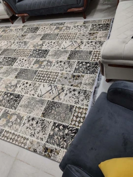 فرش ماشینی 500 شانه مدرن برجسته 260 