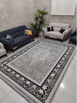 فرش ماشینی 500 شانه مدرن برجسته 280 