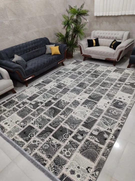 فرش ماشینی 500 شانه مدرن برجسته 290 