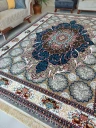 فرش ماشینی 500 شانه طرح رخساره ( چکاوک)