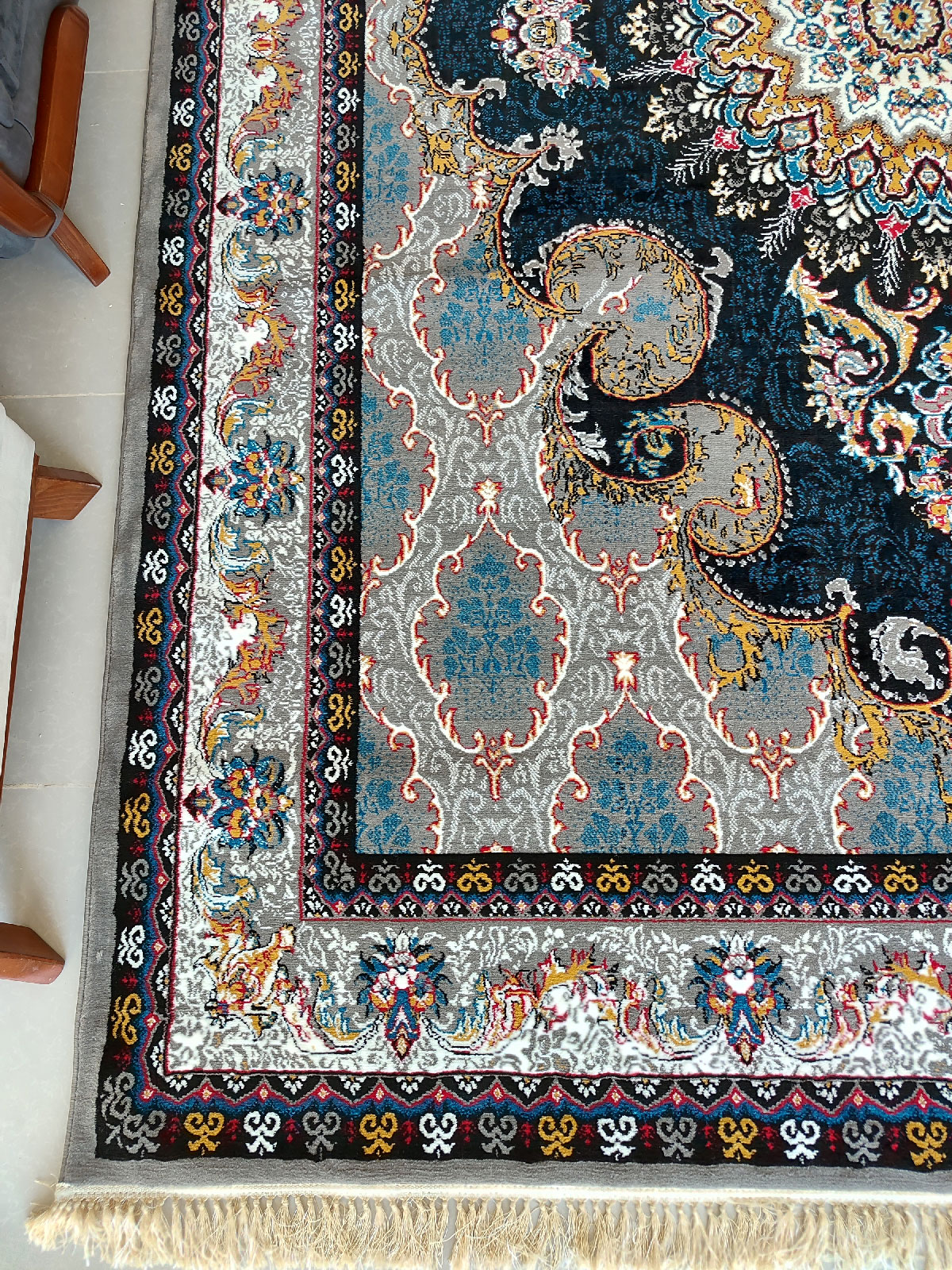 فرش ماشینی 500 شانه طرح سما