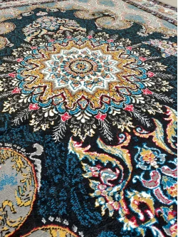 فرش ماشینی 500 شانه طرح سما