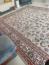 فرش ماشینی 700 شانه طرح افشان دریا