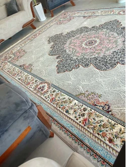 فرش ماشینی 700 شانه طرح آماندا