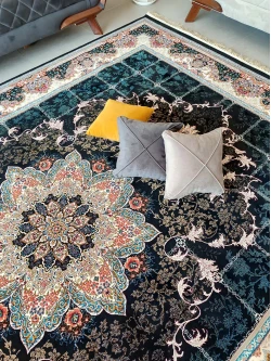 فرش ماشینی 700 شانه طرح هیوا