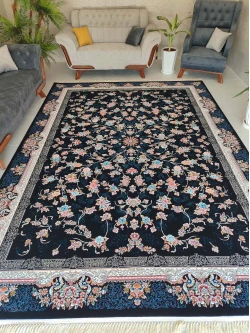 فرش ماشینی 700 شانه طرح جانان