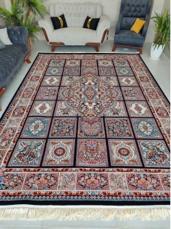 فرش ماشینی 700 شانه طرح خشتی