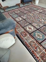 فرش ماشینی 700 شانه طرح خشتی