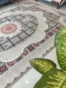 فرش ماشینی 700 شانه طرح مانلی