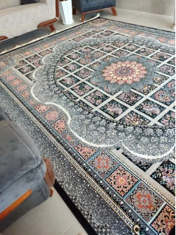 فرش ماشینی 700 شانه طرح مانلی