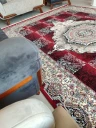 فرش ماشینی 700 شانه طرح نیلوفر