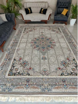 فرش ماشینی 700 شانه طرح رومیسا