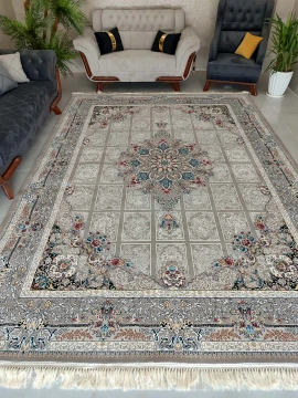 فرش ماشینی 700 شانه طرح رومیسا