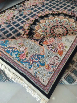 فرش ماشینی 700 شانه طرح رویال