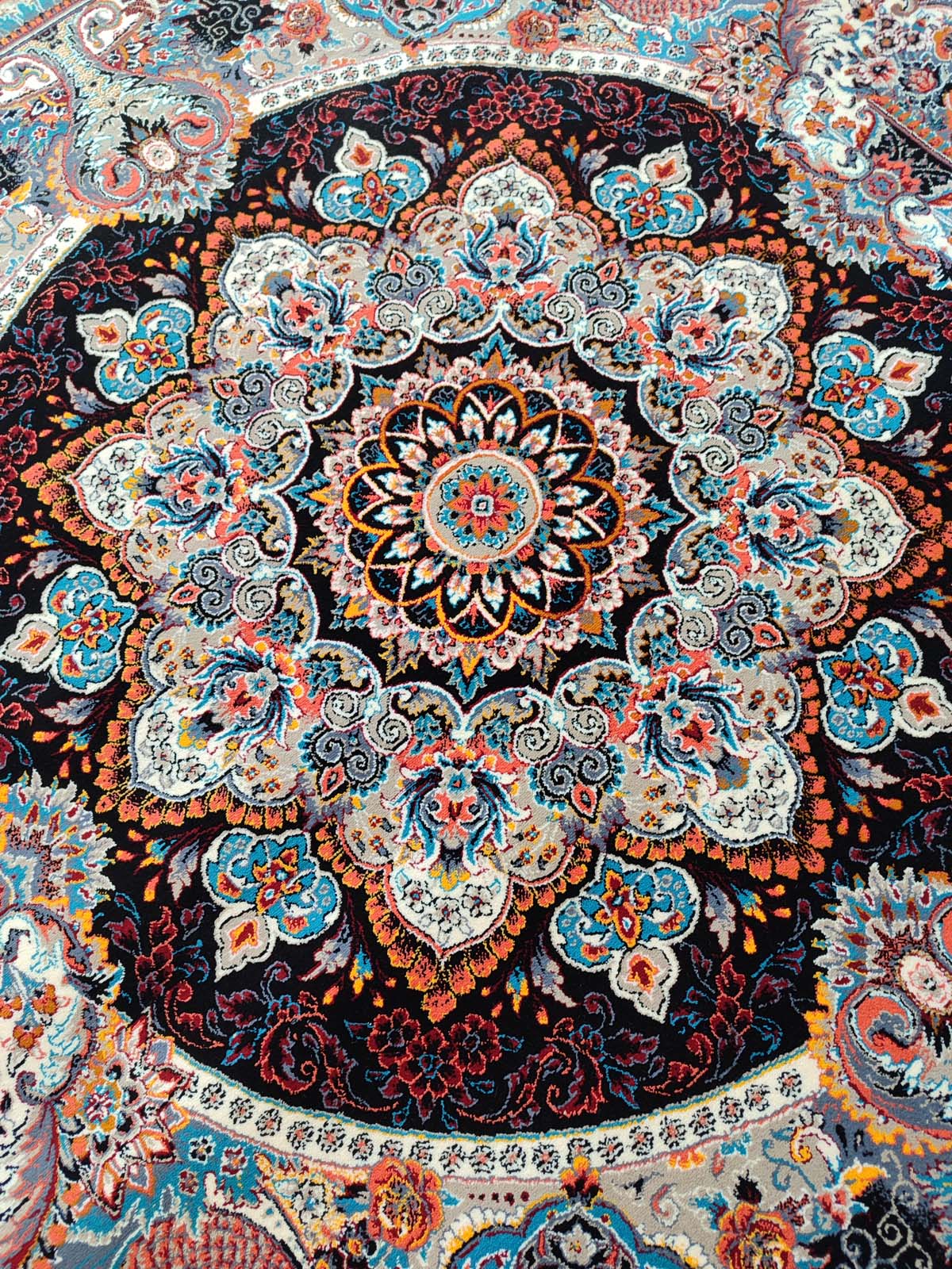 فرش ماشینی 700 شانه طرح شهیاد