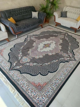 فرش ماشینی 700 شانه طرح ساینا