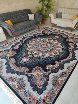 فرش ماشینی 700 شانه طرح سیرنگ